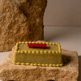 Classic Pistachio Berry Cake